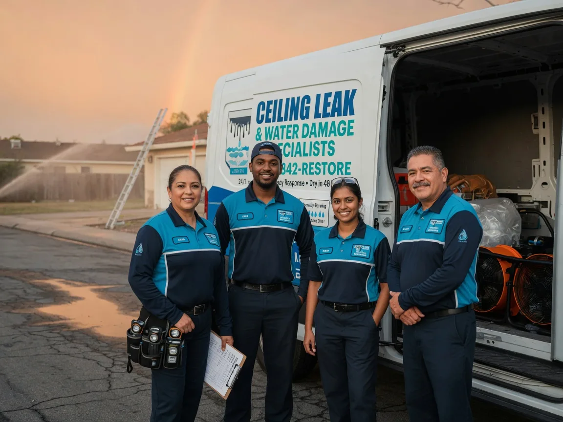 Ceiling Leak Cleanup company in Leland, MI