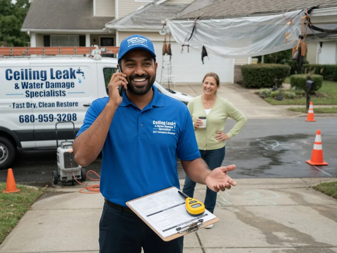 Ceiling Leak Cleanup Leland, MI FAQs